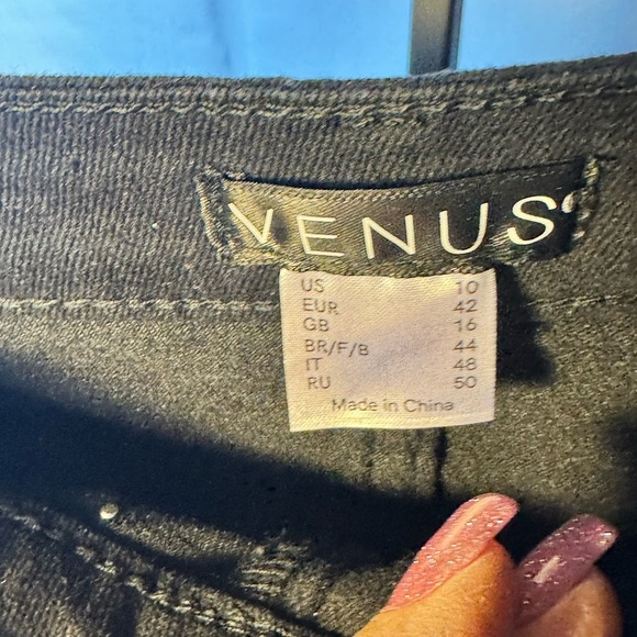 VENUS Black Beaded Embellished Pencil Skirt or Party Cocktail Holiday. - Picture 2 of 3